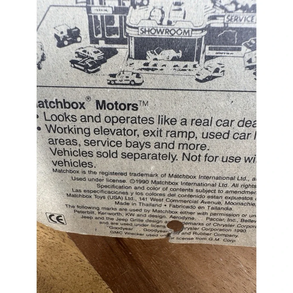 Tractor‎ 1600 Turbo MB 73 Die-Cast Metal Matchbox 1990 MOSC New Sealed